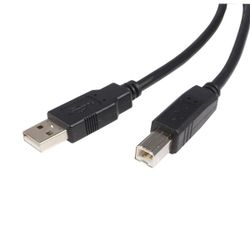 StarTech.com USB 2.0 Cable USB-kabel 0,9 m USB A USB B Zwart