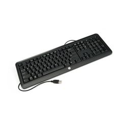 HP QY776AA toetsenbord USB Zwart