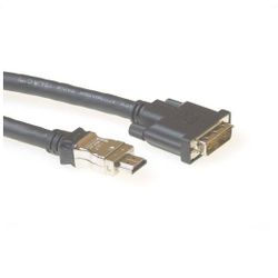 ACT SLAC verloopkabel HDMI A male - DVI-D male