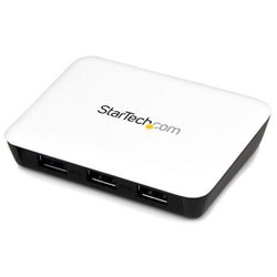 StarTech.com USB 3.0 naar gigabit Ethernet NIC netwerkadapter met 3-poorts hub wit