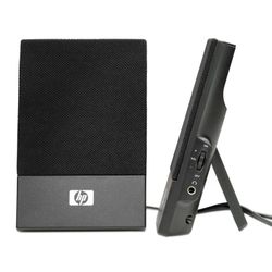 HP 636917-001 luidspreker 2-weg Zwart Bedraad 1 W