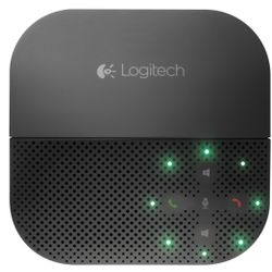 Logitech P710e luidspreker telefoon Mobiele telefoon USB/Bluetooth Zwart