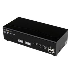 StarTech.com 2-poorts USB DVI KVM-schakelaar met DDM-snelschakeltechnologie en kabels