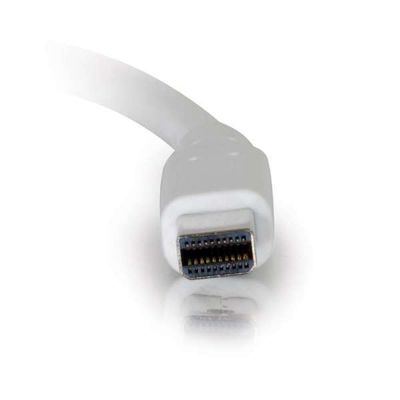 C2G 2m, Mini DisplayPort - DisplayPort Wit