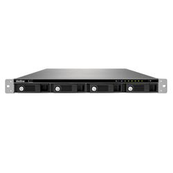 QNAP VS-4108U-RP-PRO+-EU data-opslag-server Opslagserver Rack (1U) Ethernet LAN Zwart