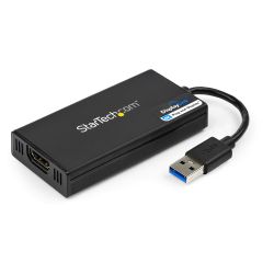 StarTech.com USB 3.0 naar 4K HDMI externe Multi-Monitor grafische videoadapter – DisplayLink gecertificeerd – Ultra HD 4K