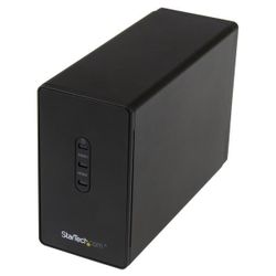 StarTech.com 2-bay 2,5 inch harde-schijfbehuizing USB 3.0 naar SATA III 6 Gbps met RAID
