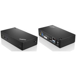 Lenovo ThinkPad USB 3.0 Pro Dock Bedraad USB 3.2 Gen 1 (3.1 Gen 1) Type-A Zwart