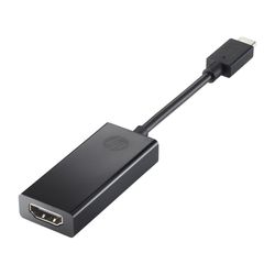 HP USB-C to HDMI Adapter USB grafische adapter Zwart