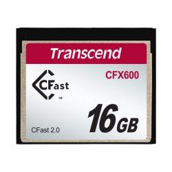 Transcend 16GB CFX600 CFast 2.0 flashgeheugen SATA MLC