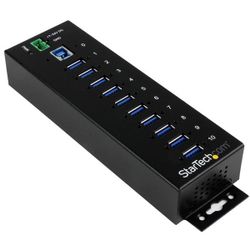 StarTech.com 10 poorts industriële USB 3.0 hub ESD en overspanningsbeveiliging