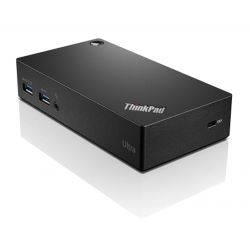 Lenovo 40A80045IT notebook dock & poortreplicator Bedraad USB 3.2 Gen 1 (3.1 Gen 1) Type-A Zwart