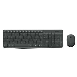 Logitech MK235 Wireless Keyboard and Mouse Combo Normaal formaat. Duurzaam. Eenvoudig.