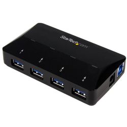 StarTech.com 4-Poorts USB 3.0 Hub met specifieke oplaadpoort 1 x 2.4A poort